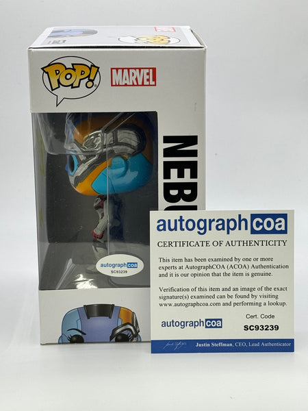 Karen Gillan Guardians Nebula Signed Autograph Funko ACOA