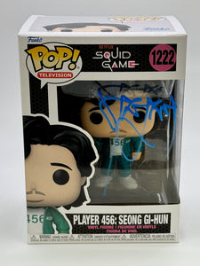 Lee Jung Jae Squid Game Signed Autograph Funko ACOA