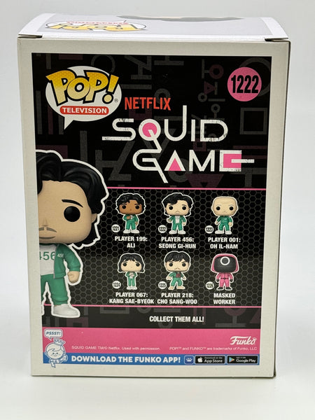 Lee Jung Jae Squid Game Signed Autograph Funko ACOA