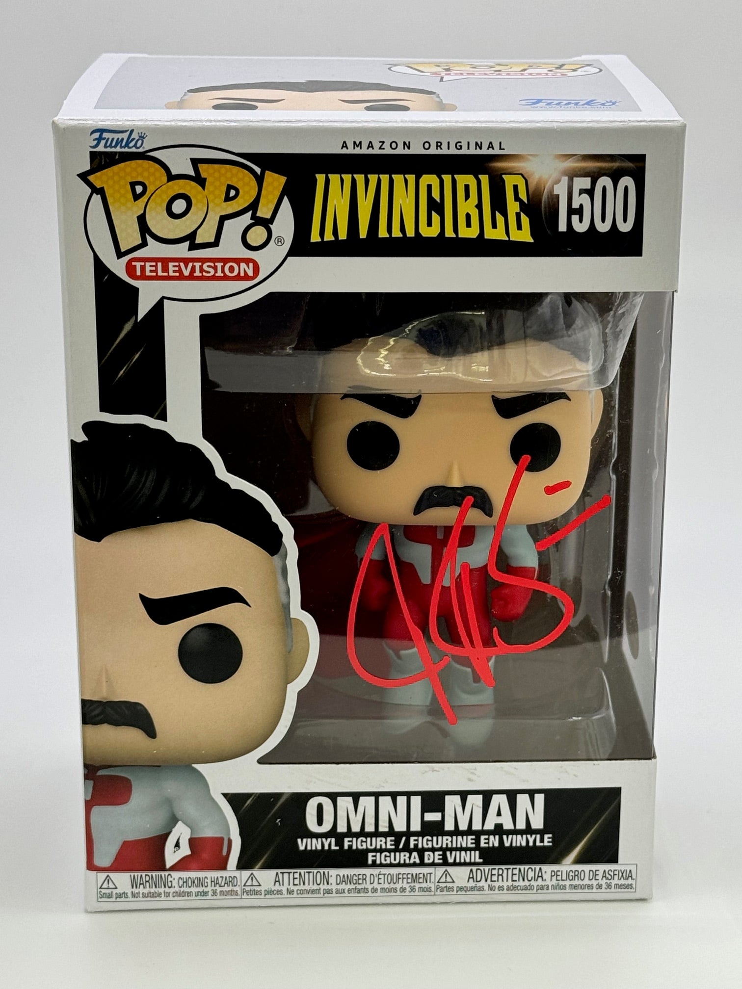 JK Simmons Invincible Signed Autograph Funko ACOA