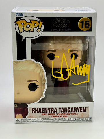 Emma D'Arcy House of Dragon Signed Autograph Funko ACOA