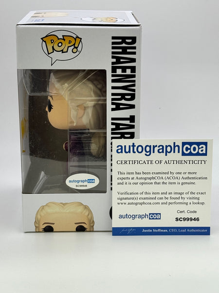 Emma D'Arcy House of Dragon Signed Autograph Funko ACOA