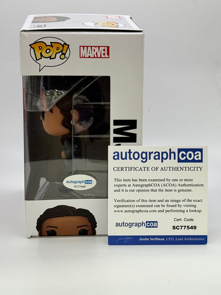 Zendaya Spider-Man Signed Autograph Funko ACOA