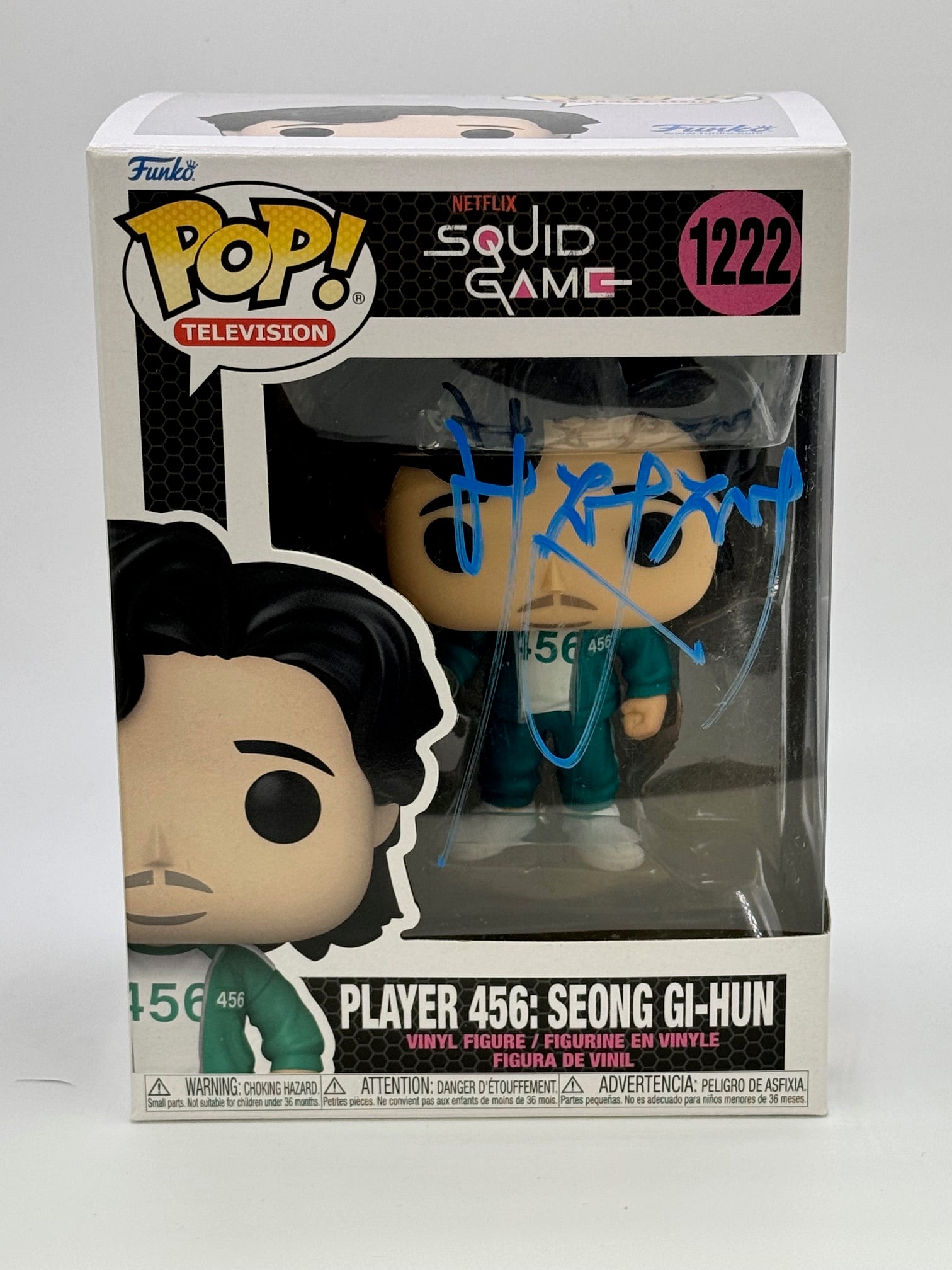 Lee Jung Jae Squid Game Signed Autograph Funko ACOA