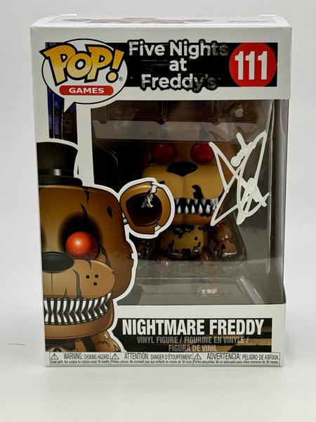 Josh Hutcherson Five Night Freddy's Signed Autograph Funko ACOA