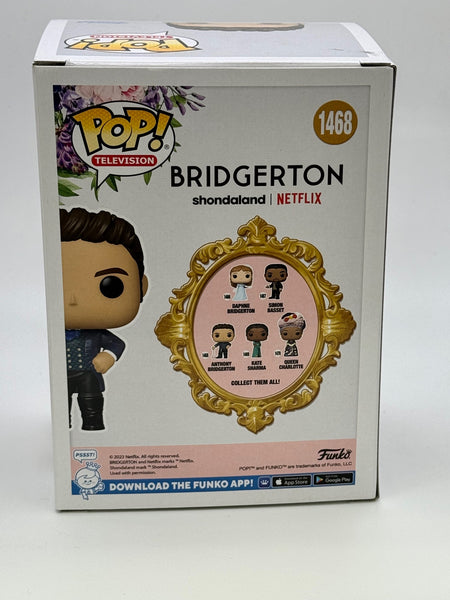 Jonathan Bailey Bridgerton Signed Autograph Funko ACOA