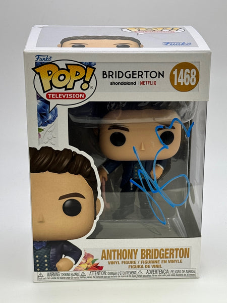 Jonathan Bailey Bridgerton Signed Autograph Funko ACOA