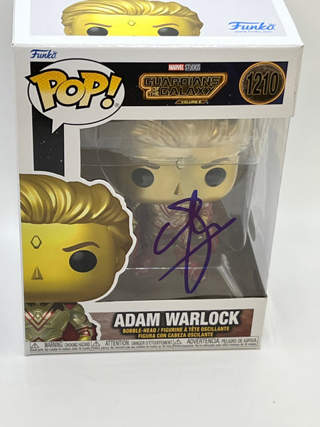 Will Poulter Guardians Signed Autograph Funko ACOA