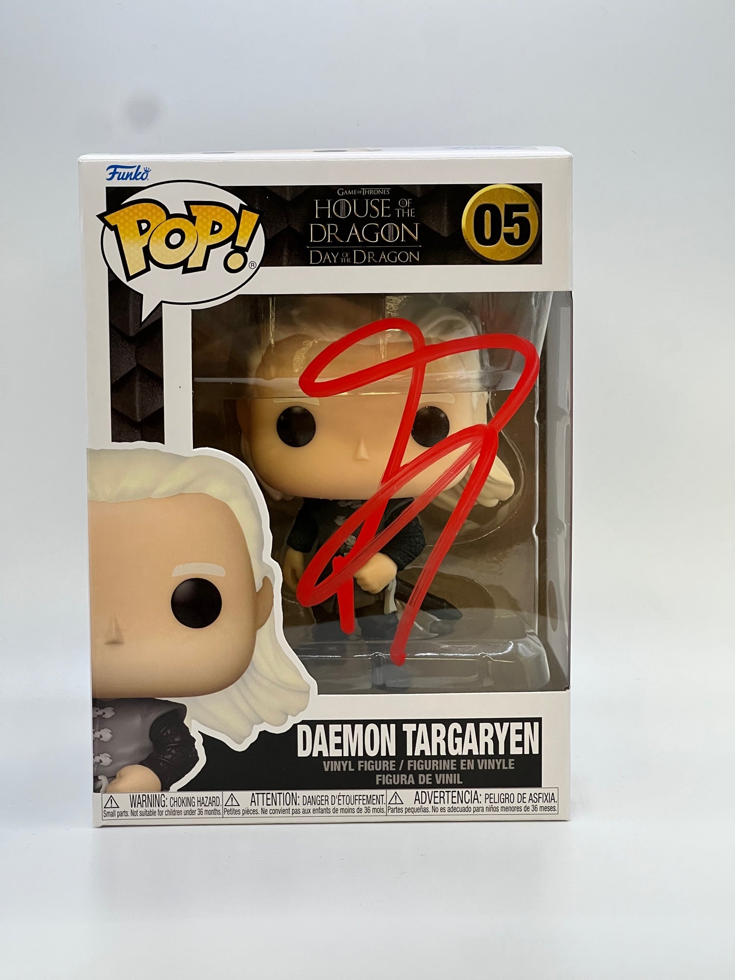 Matt Smith House of Dragon Signed Funko Autograph ACOA