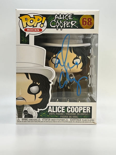 Alice Cooper Signed Autograph Funko Pop ACOA