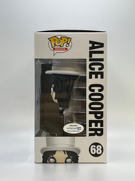 Alice Cooper Signed Autograph Funko Pop ACOA