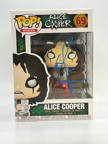 Alice Cooper Signed Autograph Funko Pop ACOA