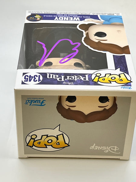 Ever Anderson Pan and Wendy Funko Pop Signed Autograph ACOA