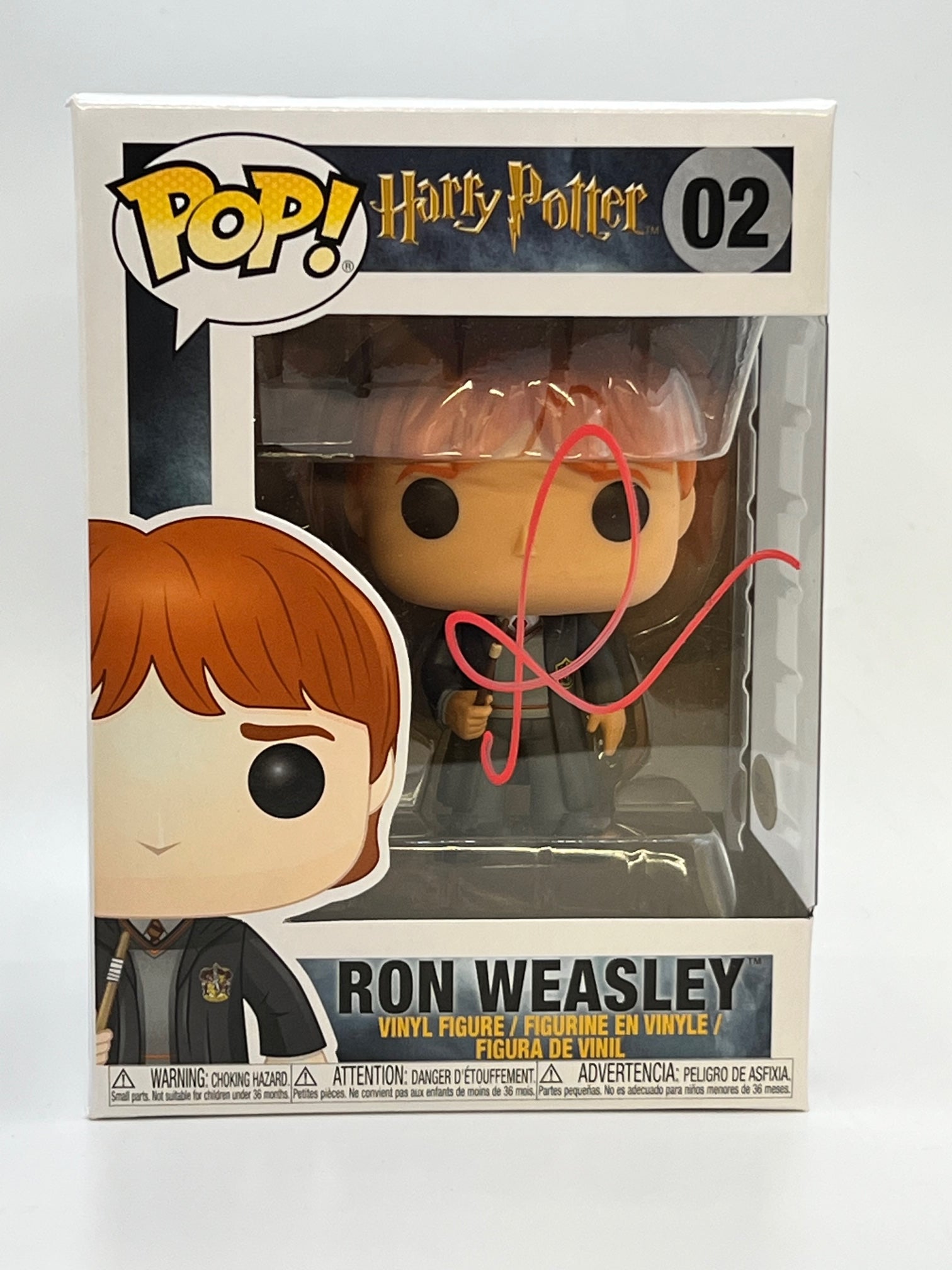 Rupert Grint Harry Potter Funko Pop Signed Autograph ACOA