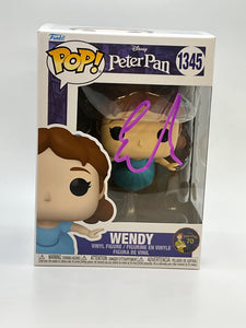 Ever Anderson Pan and Wendy Funko Pop Signed Autograph ACOA