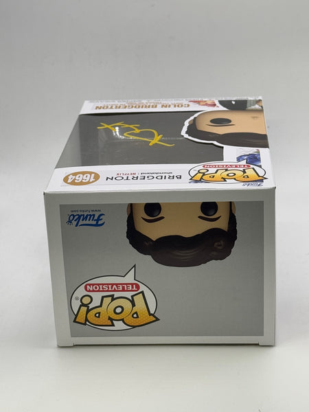 Luke Newton Bridgerton Signed Autograph Funko ACOA