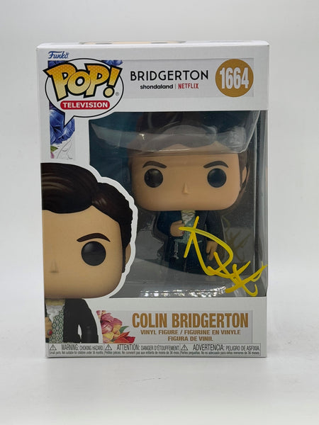 Luke Newton Bridgerton Signed Autograph Funko ACOA