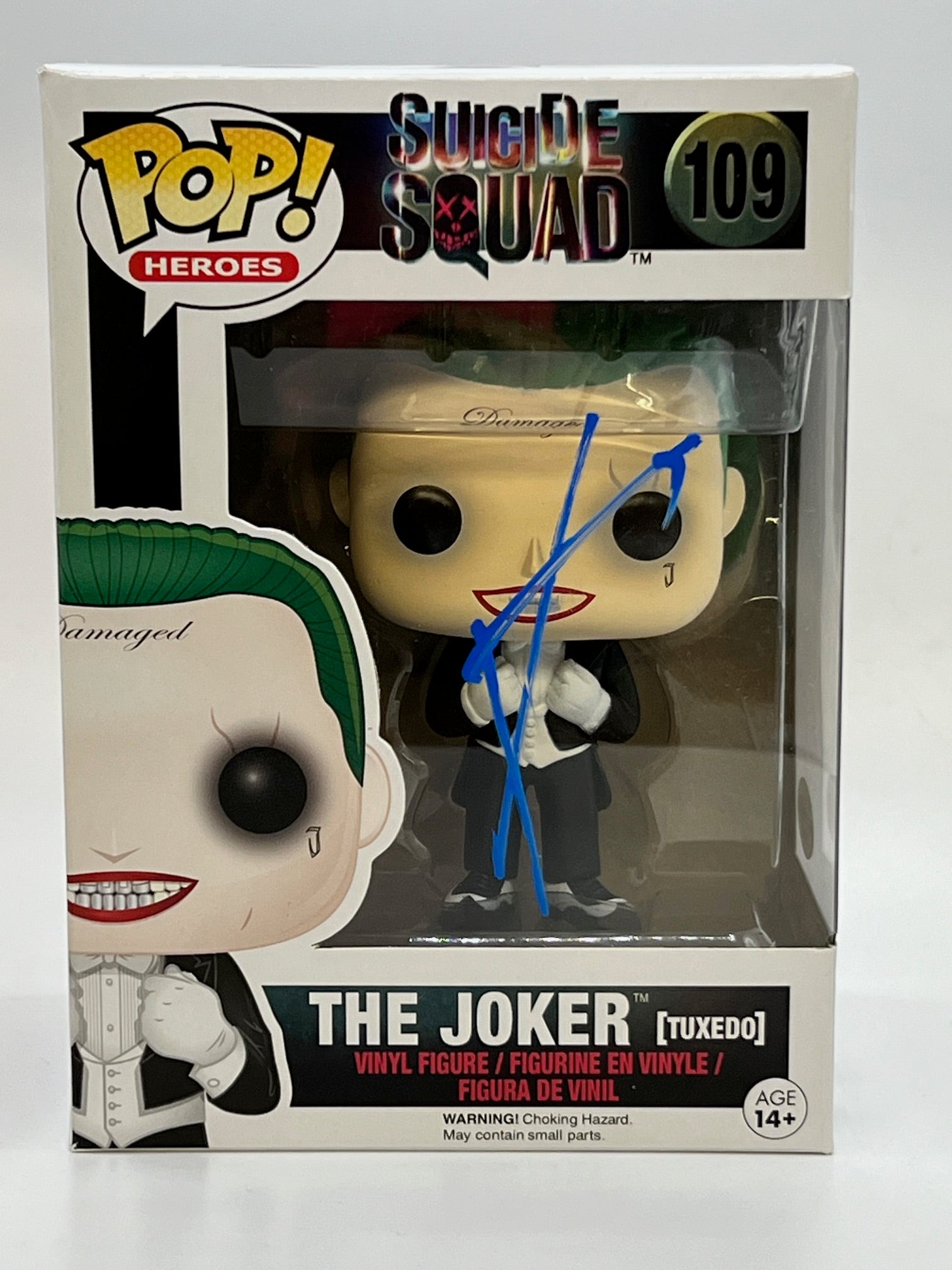 Jared Leto Joker Suicide Squad Signed Autograph Funko ACOA