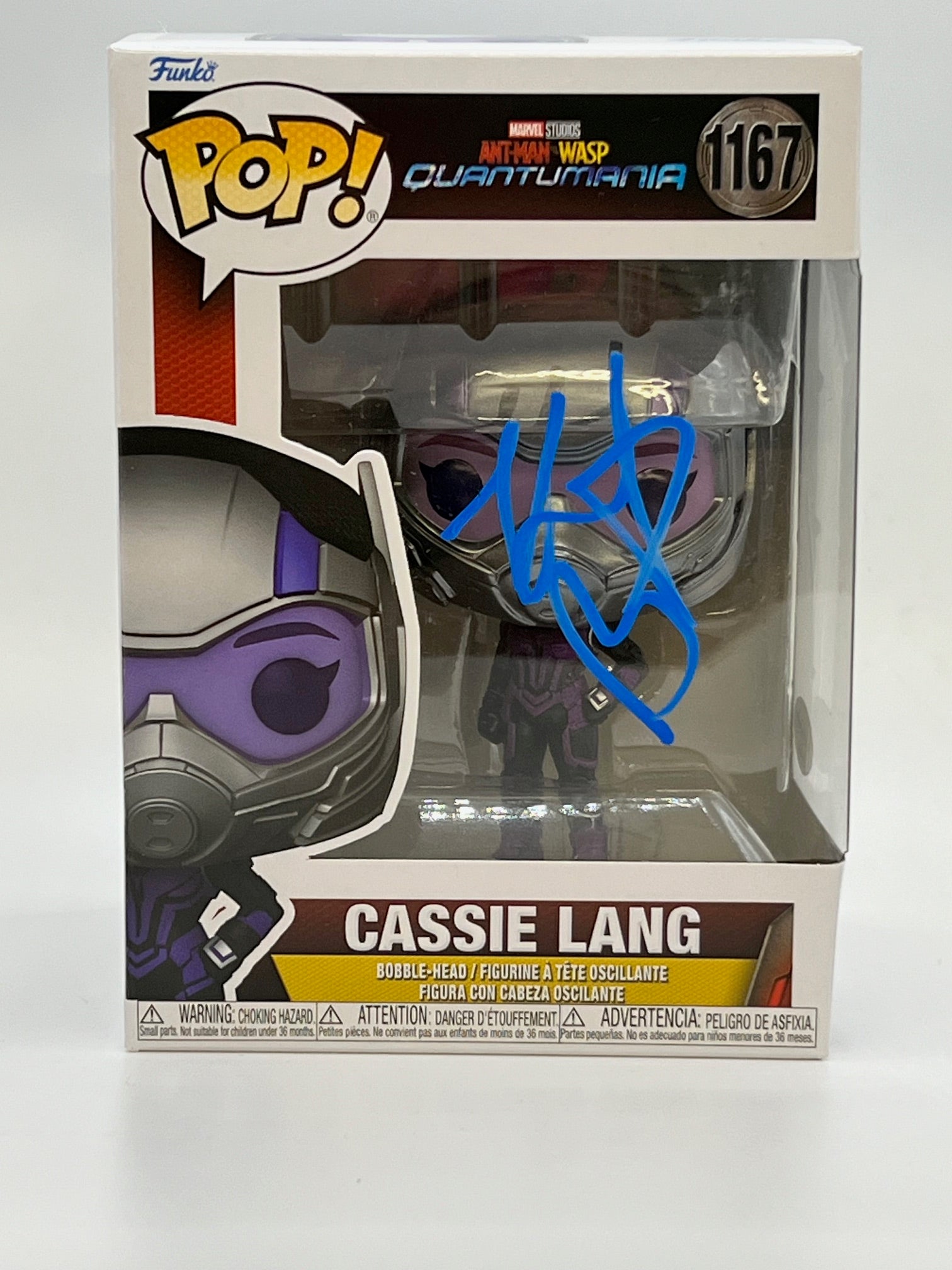 Kathryn Newton Cassie Lang Ant-Man Signed Autograph Funko ACOA