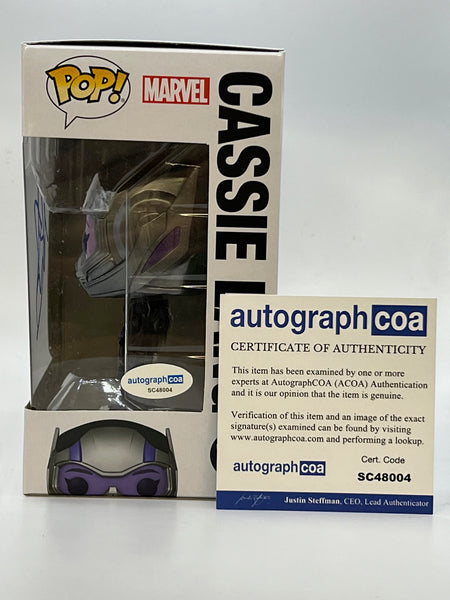 Kathryn Newton Cassie Lang Ant-Man Signed Autograph Funko ACOA