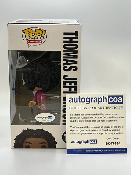 Daveed Diggs Hamilton Signed Autograph Funko ACOA