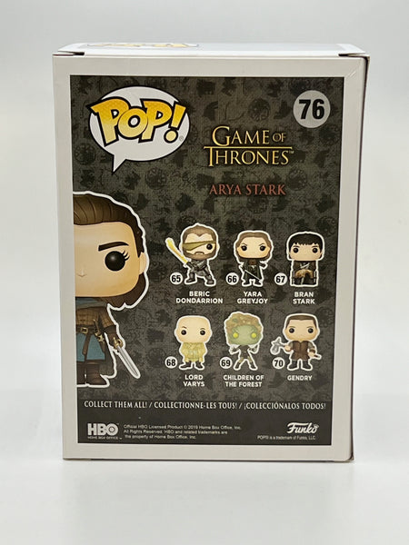 Maisie Williams Signed Arya Game of Thrones Autograph Funko ACOA