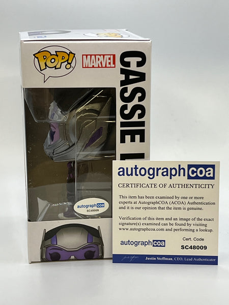 Kathryn Newton Cassie Lang Ant-Man Signed Autograph Funko ACOA