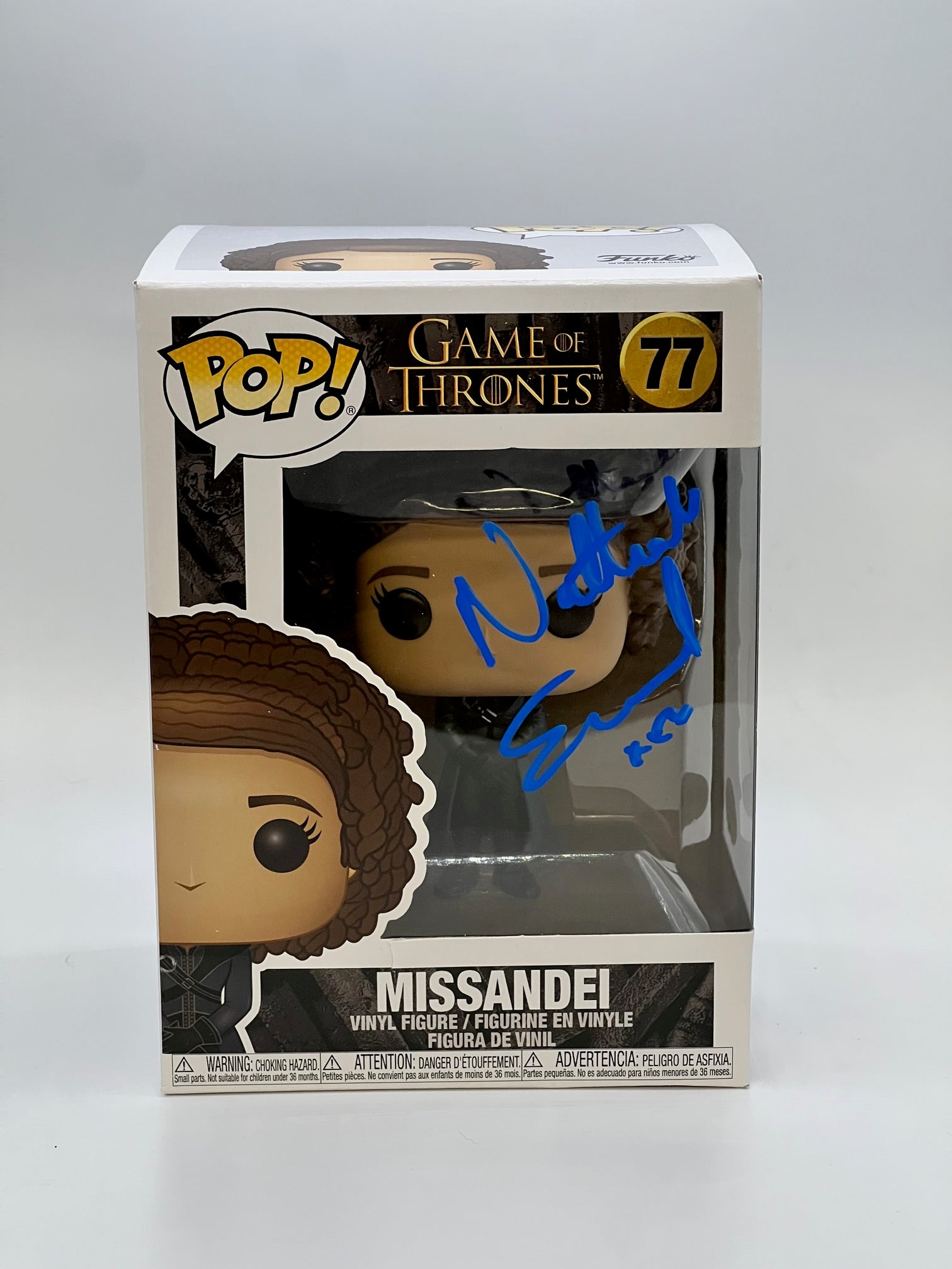 Nathalie Emmanuel Game of Thrones Signed Autograph Funko ACOA