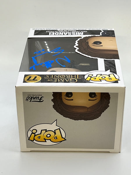 Nathalie Emmanuel Game of Thrones Signed Autograph Funko ACOA