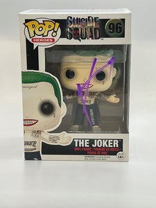 Jared Leto Joker Suicide Squad Signed Autograph Funko ACOA