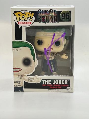 Jared Leto Joker Suicide Squad Signed Autograph Funko ACOA