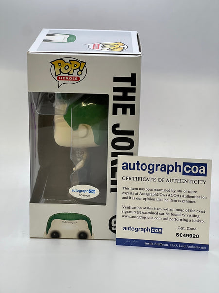 Jared Leto Joker Suicide Squad Signed Autograph Funko ACOA