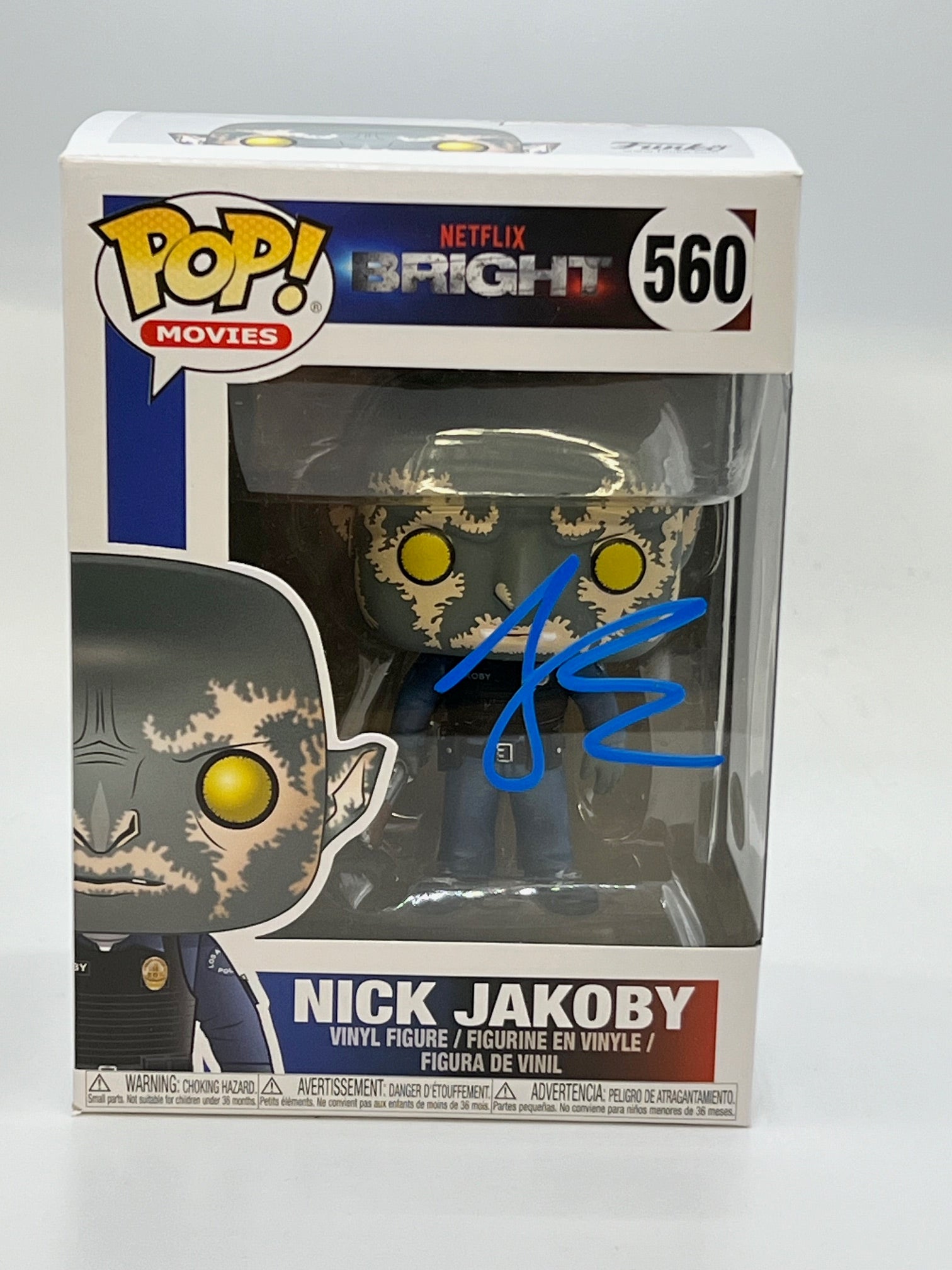 Joel Edgerton Bright Signed Funko Autograph ACOA