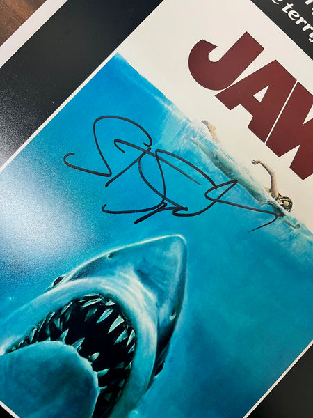 Steven Spielberg JAWS Signed Autograph 12x18 JSA LOA