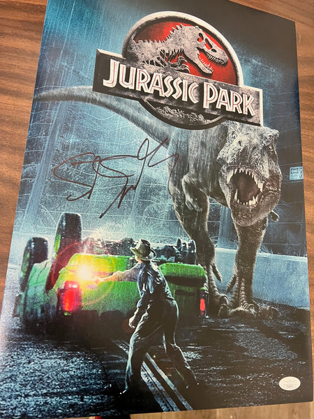 Steven Spielberg Jurassic Park Signed Autograph 12x18 JSA LOA