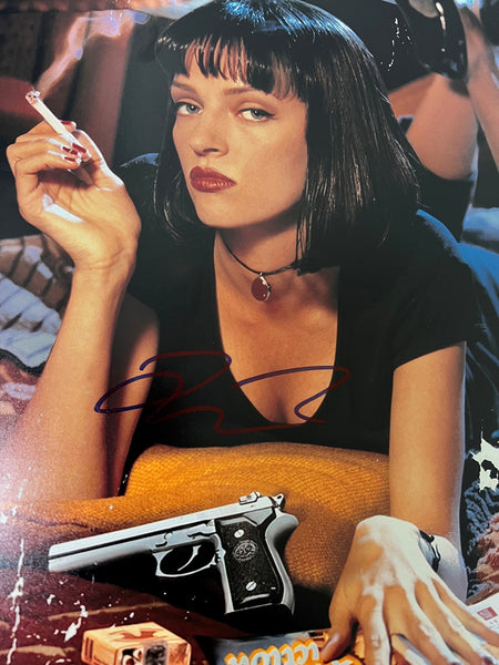 Quentin Tarantino Pulp Fiction Signed Autograph 12x18 JSA COA
