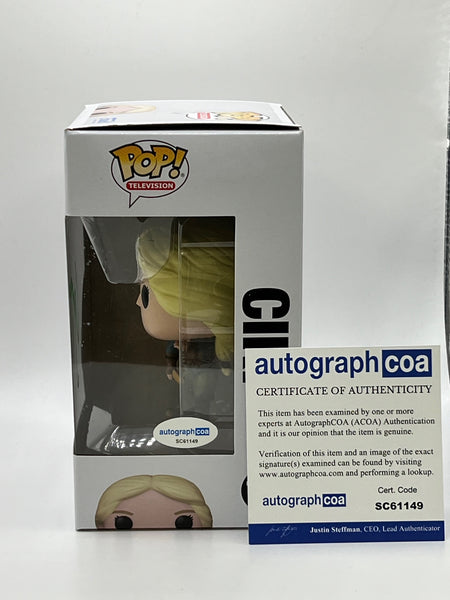 Freya Allan The Witcher Signed Autograph Funko ACOA