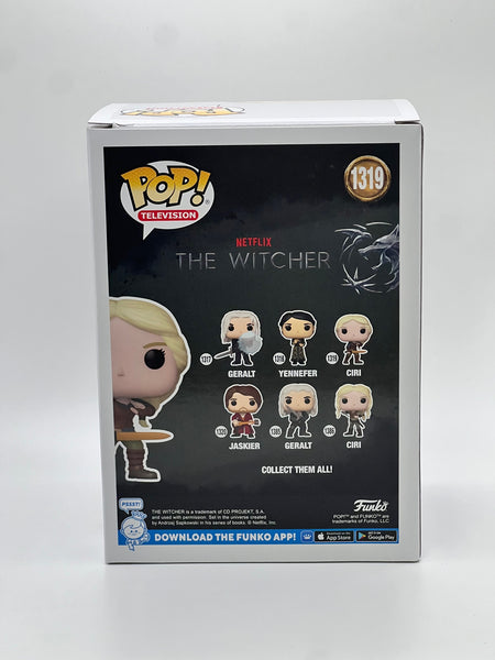 Freya Allan The Witcher Signed Autograph Funko ACOA