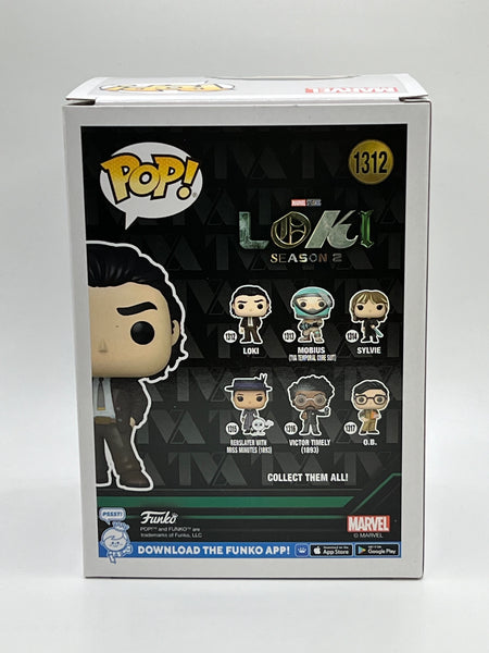 Tom Hiddleston Loki Signed Autograph Funko ACOA