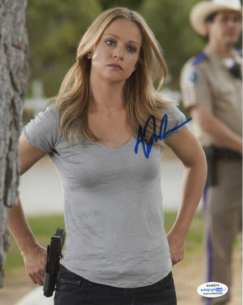 AJ Cook Criminal Minds Signed Autograph 8x10 Photo ACOA