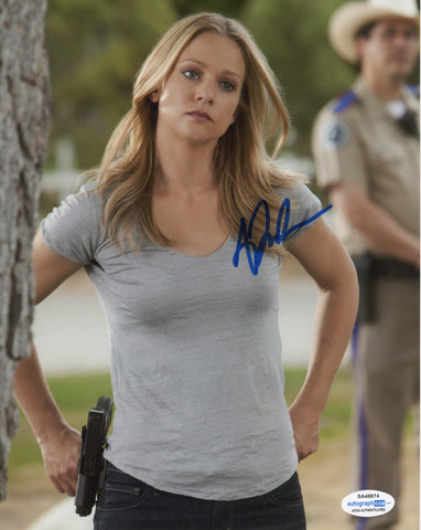 AJ Cook Criminal Minds Signed Autograph 8x10 Photo ACOA