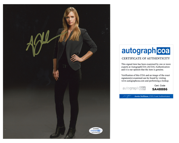 AJ Cook Criminal Minds Signed Autograph 8x10 Photo ACOA