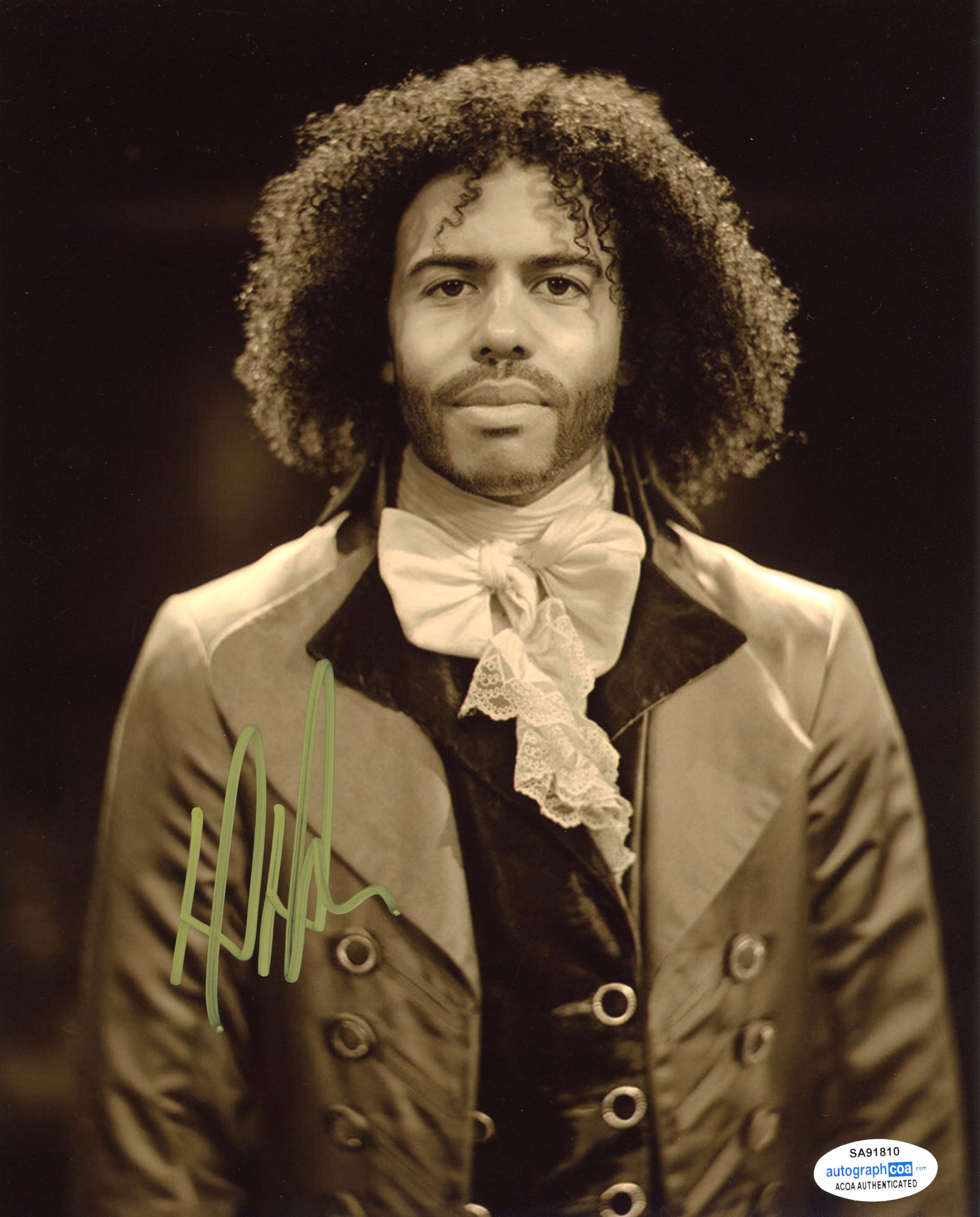 Daveed Diggs Hamilton Signed Autograph 8x10 Photo ACOA