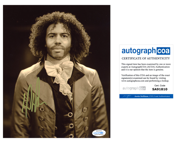 Daveed Diggs Hamilton Signed Autograph 8x10 Photo ACOA