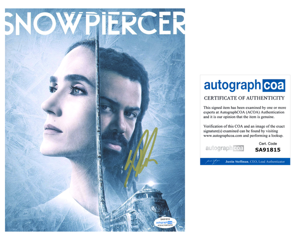 Daveed Diggs Snowpiercer Signed Autograph 8x10 Photo ACOA