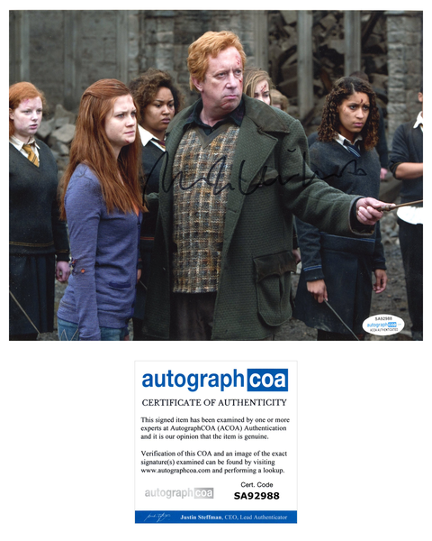 Mark Williams Harry Potter Signed Autograph 8x10 Photo ACOA