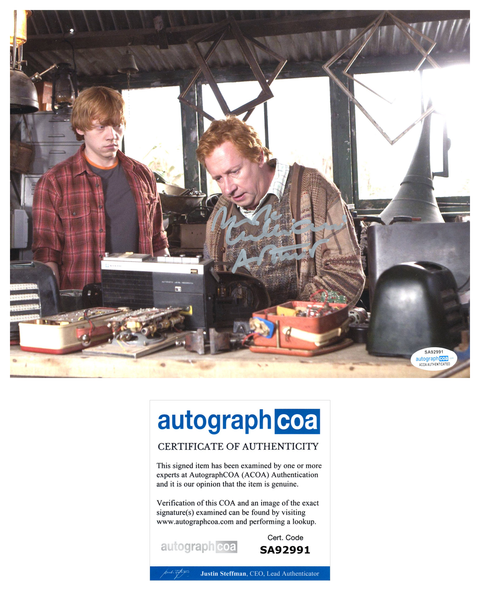 Mark Williams Harry Potter Signed Autograph 8x10 Photo ACOA
