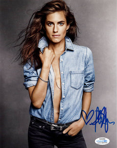 Allison Williams Sexy Signed Autograph 8x10 Photo ACOA