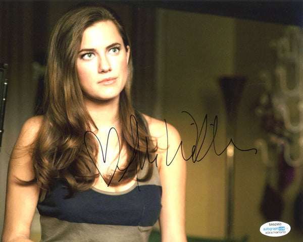 Allison Williams Sexy Signed Autograph 8x10 Photo ACOA