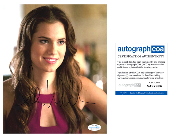 Allison Williams Sexy Signed Autograph 8x10 Photo ACOA